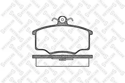 Комплект тормозных колодок, дисковый тормоз STELLOX купить